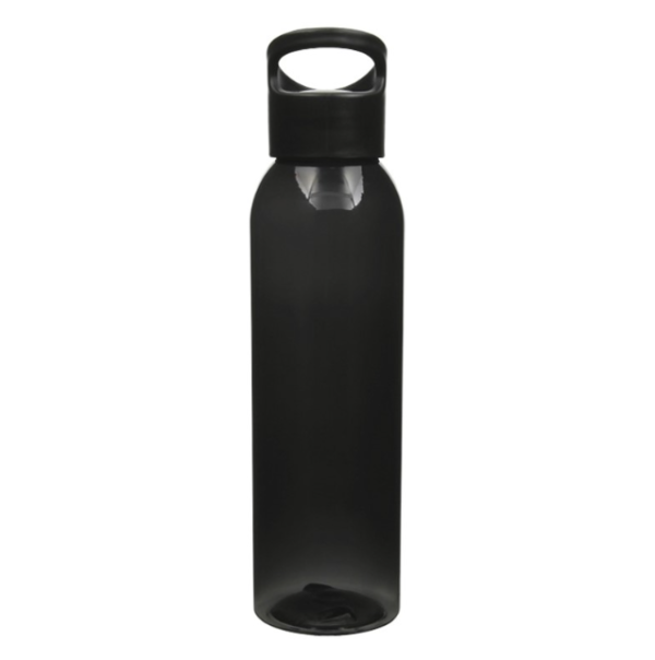 Blank Black Plastic Sportive Bottle